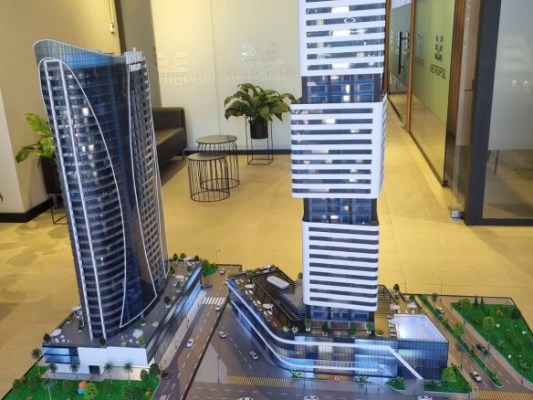 იყიდება პრემიუმ კლასის ბინები საინვესტიციო პროექტში METROPOL CUBE