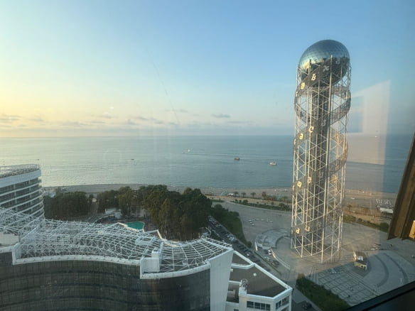 Porta Tower in old batumi